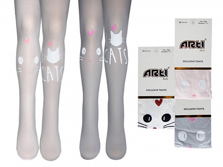 Колготки из микрофибры для девочки ARTI