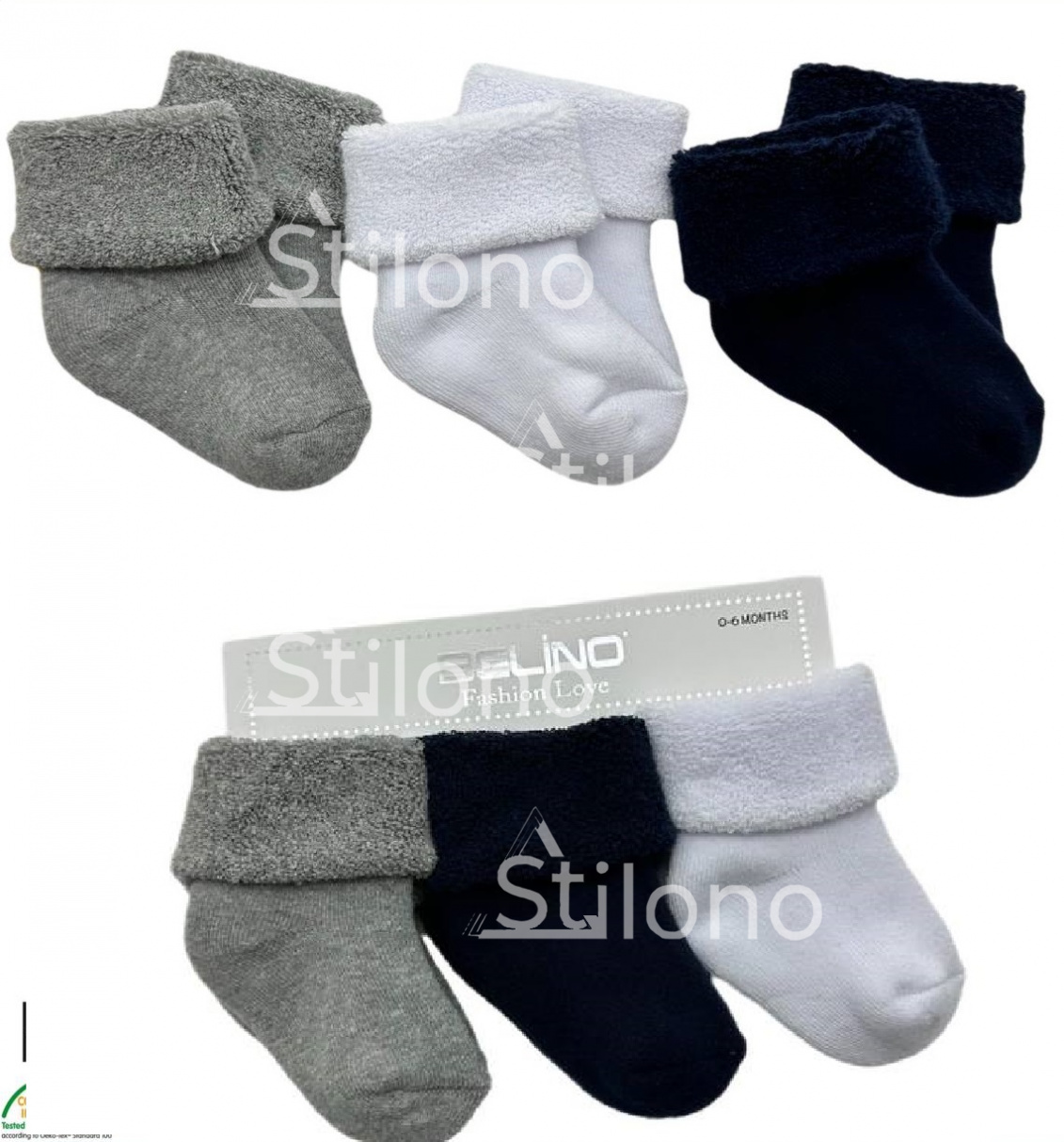 Махровые носки для мальчика BELINO 13000 JD